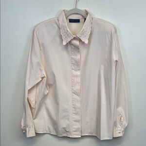 Karen Scott Light Pink Women's Blouse Size 18